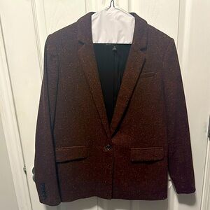Banana republic blazer, maroon